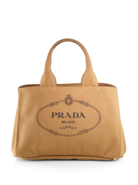 prada canvas tote 2018